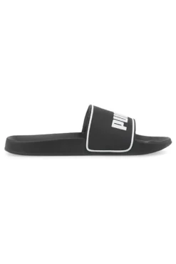 Ciabatte nere con logo bianco Puma Leadcat 2.0