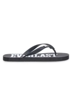 Ciabatte nere con logo bianco EVERLAST EV09