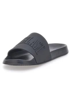 Ciabatte nere con logo in rilievo Everlast EV068