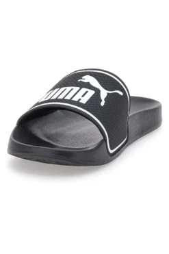 Ciabatte Nere In Gomma Con Fascia Puma Leadcat 2