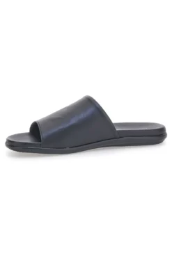 Ciabatte Nere in Pelle Made in Italy JERPOINT 8113