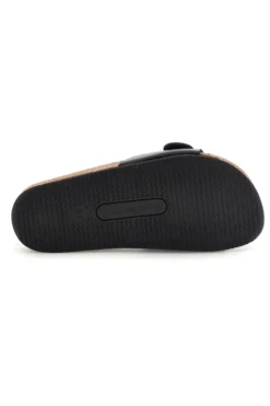 Ciabatte nero sottopiede in vera pelle Pittarello tierra 257A21030SR