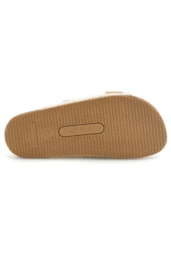 Ciabatte oro sottopiede in vera pelle Pittarello tierra 335A20630SR