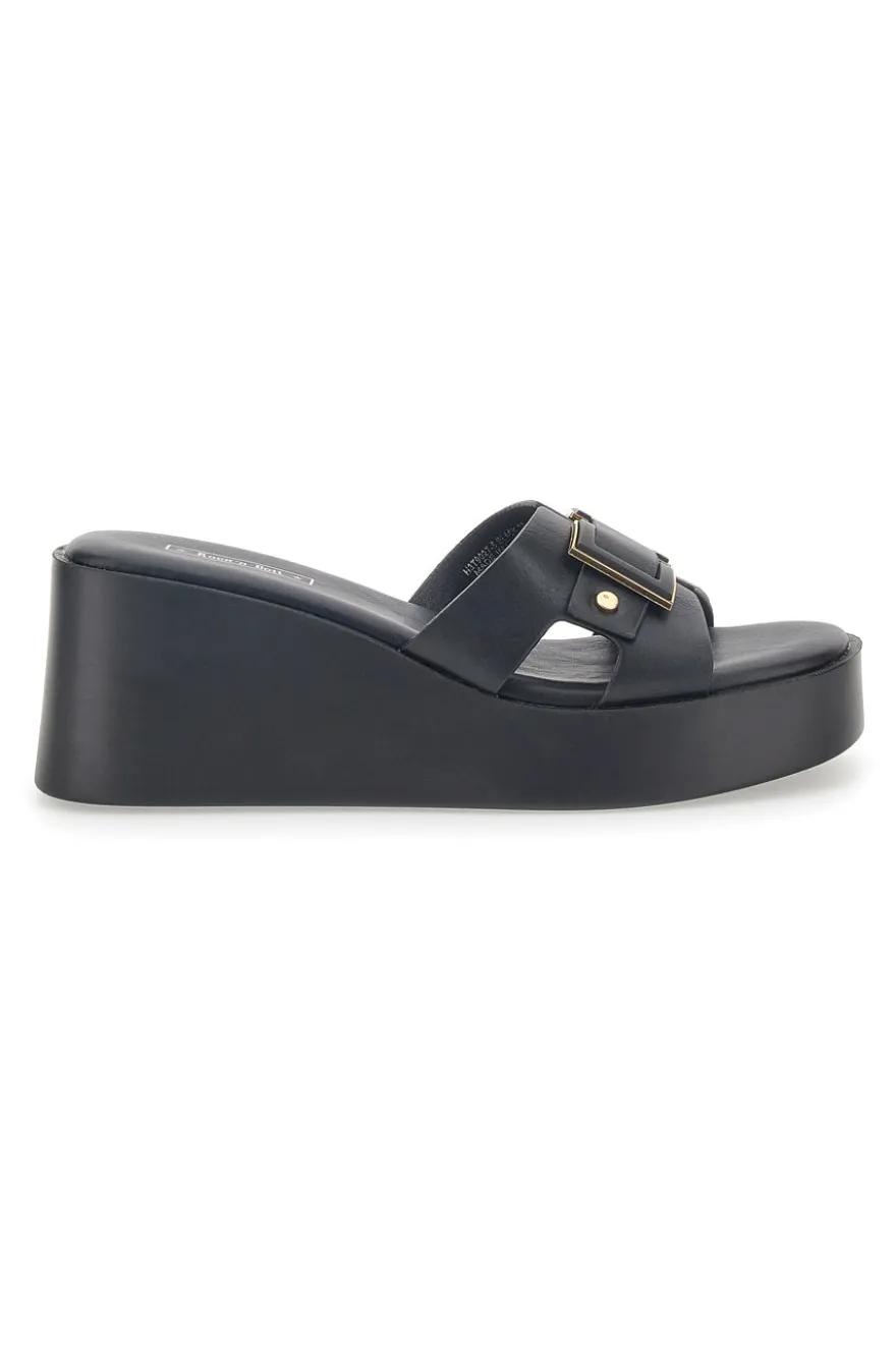 Ciabatte Platform Nere Rock'n Doll 390275