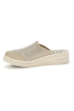 Ciabatte professionali beige con plantare anatomico Bio up 753