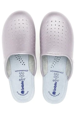 Ciabatte professionali da donna rosa traforate Inblu 5033N