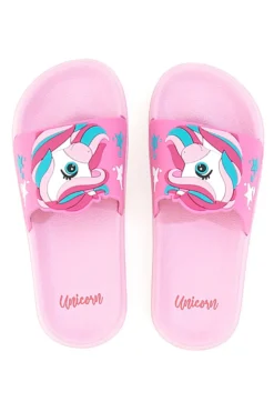 Ciabatte Rosa Con Fascia Unicorn S8010082S