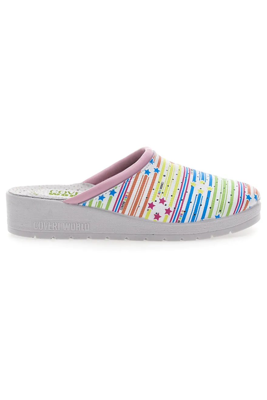 Ciabatte Stampa colorata Coveri World 24903