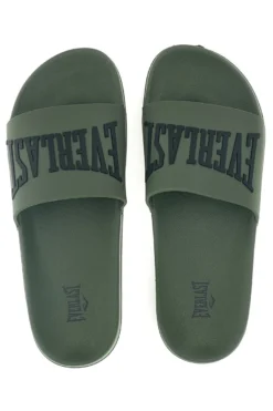 Ciabatte verdi con logo Everlast EV068