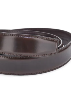 Cintura marrone in pelle con fibbia in metallo Navigare A3876-35