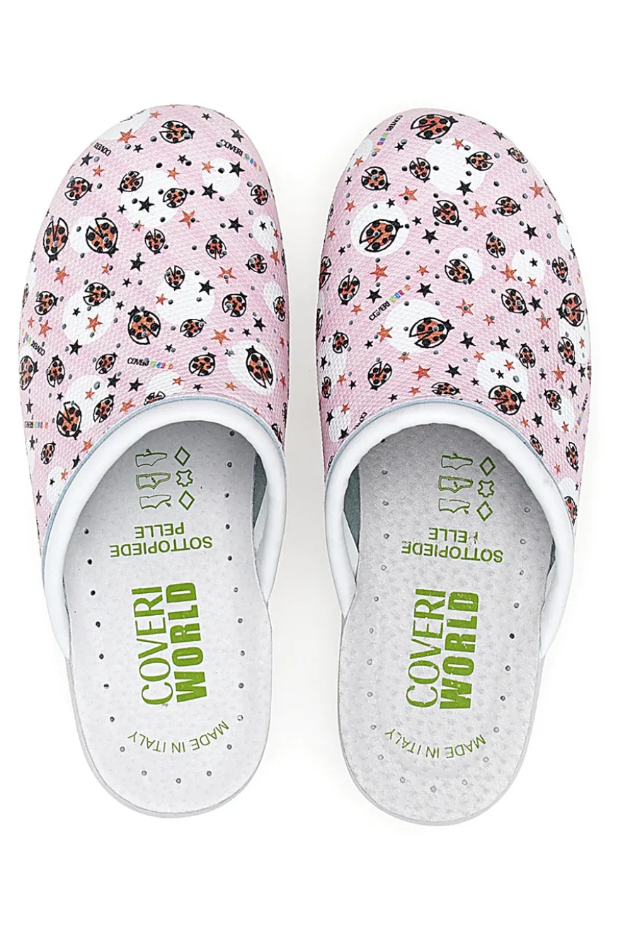 Coccinelle Print Hausschuhe Coveri World 24904