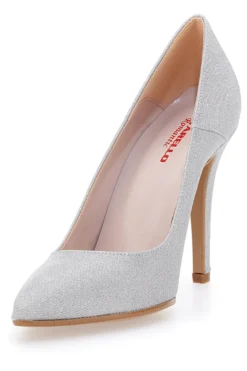 Décolleté Argento Tacco 10,5 Cm Pittarello Romantic 2423