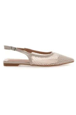 Décolleté beige con cinturino posteriore Le havre XQJ52012