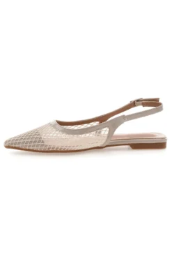 Décolleté beige con cinturino posteriore Le havre XQJ52012