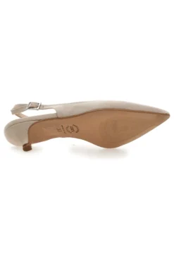 Décolleté da donna beige con cinturino slingback Pittarello Glam 3123