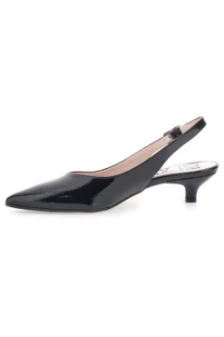 Décolleté da donna nero con cinturino slingback Pittarello Glam 3135