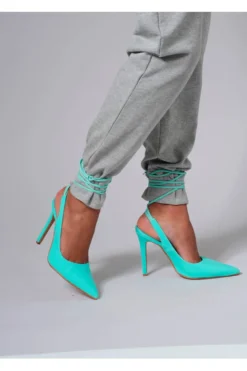 Décolleté Lace-Up Pittarello Elite 1964 Acquamarina