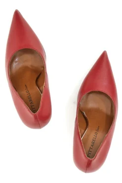 Décolleté magenta con punta sfilata e tacco a stiletto Pittarello Couture 1380