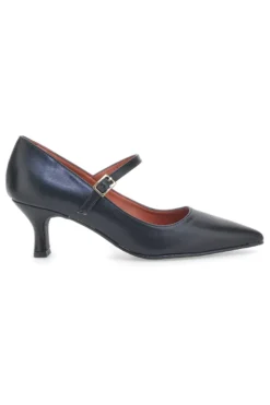 Décolleté Mary Jane nere con tacco basso Pittarello Elite 6061