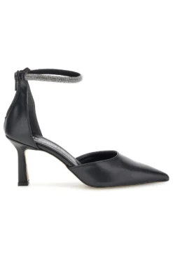 Décolleté nere con cinturino Pittarello couture 709