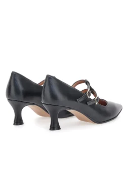 Décolleté Nere Con Tacco 6 cm Made In Italy cm Pittarello P6012