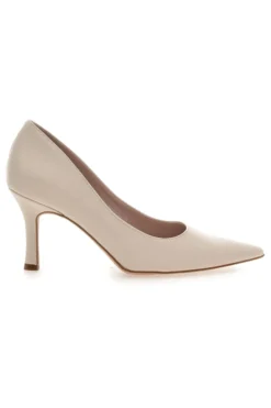 Décolleté panna con tacco Pittarello Glam 3866