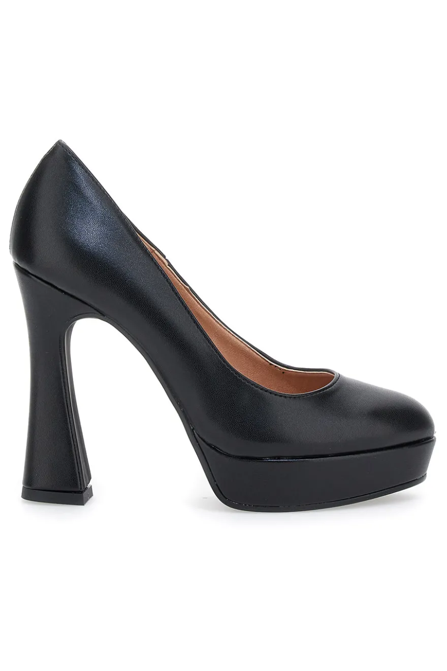 Décolleté Plateau Pittarello Glam 7801 Nere