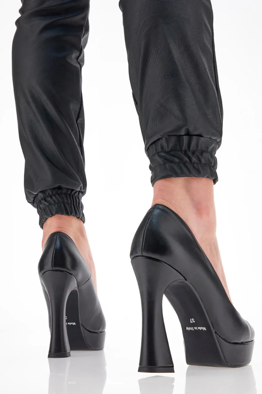 Décolleté Plateau Pittarello Glam 7801 Nere