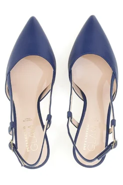 Décolleté Slingback Navy con Tacco Medio PITTARELLO GLAM 3358