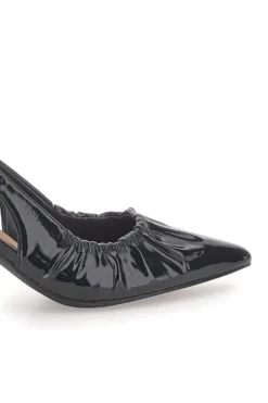 Décolleté Sling-back Nere Con Tacco First Lady P593