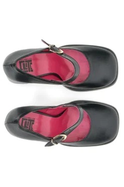 Decollete Mary Jane Pittarello Elite 82806 Nere