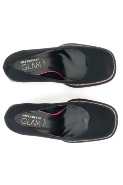 Decollete Platform Pittarello Glam 3336 Nere con Glitter