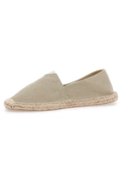 Espadrillas beige in tessuto con suola in corda PITTARELLO SUN SGMS2510