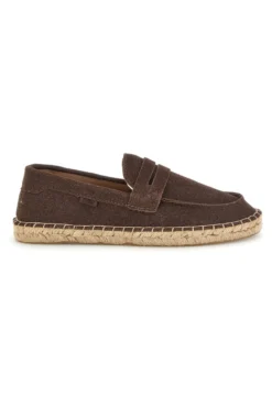 Espadrillas marroni in tessuto Pittarello sun SG24L313