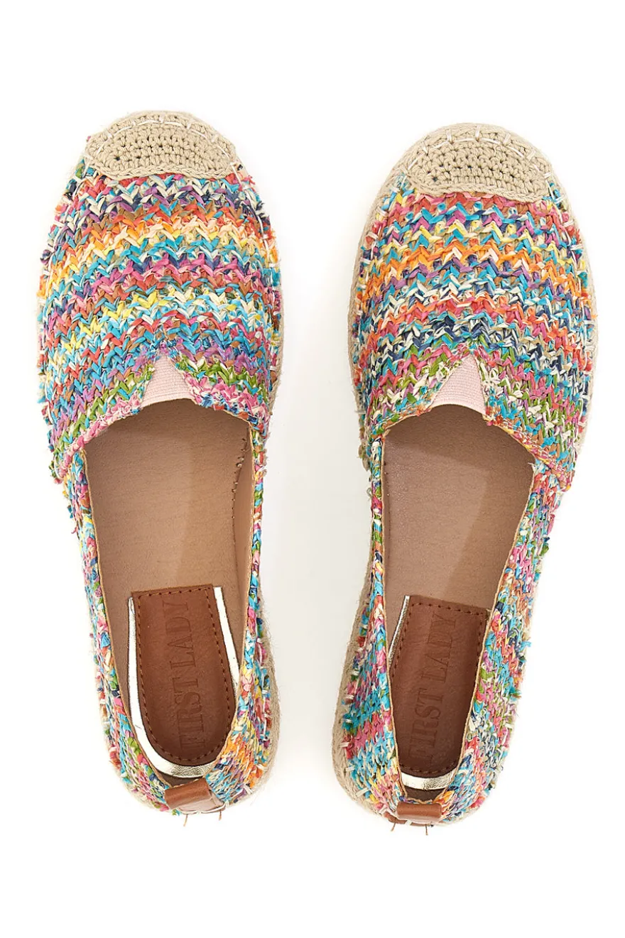 Espadrillas Multicolore First Lady 465