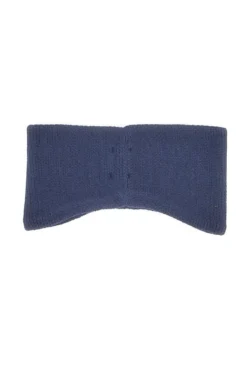 Fascia in maglia blu con logo Tommy Jeans Heritage Core