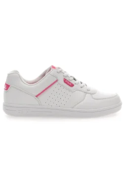 Fila Court Sneakers für Teenager in Weiß und Rosa