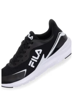 Fila CRUSHER – Schwarze, atmungsaktive Sneakers mit Laufsohle für Teenager