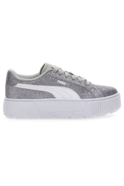 Flatform Karmen Glitz Silver Glitter Sneakers
