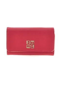 Fuxia Geldbörse mit goldenem Logo Laura biagiotti LB26S-500-68