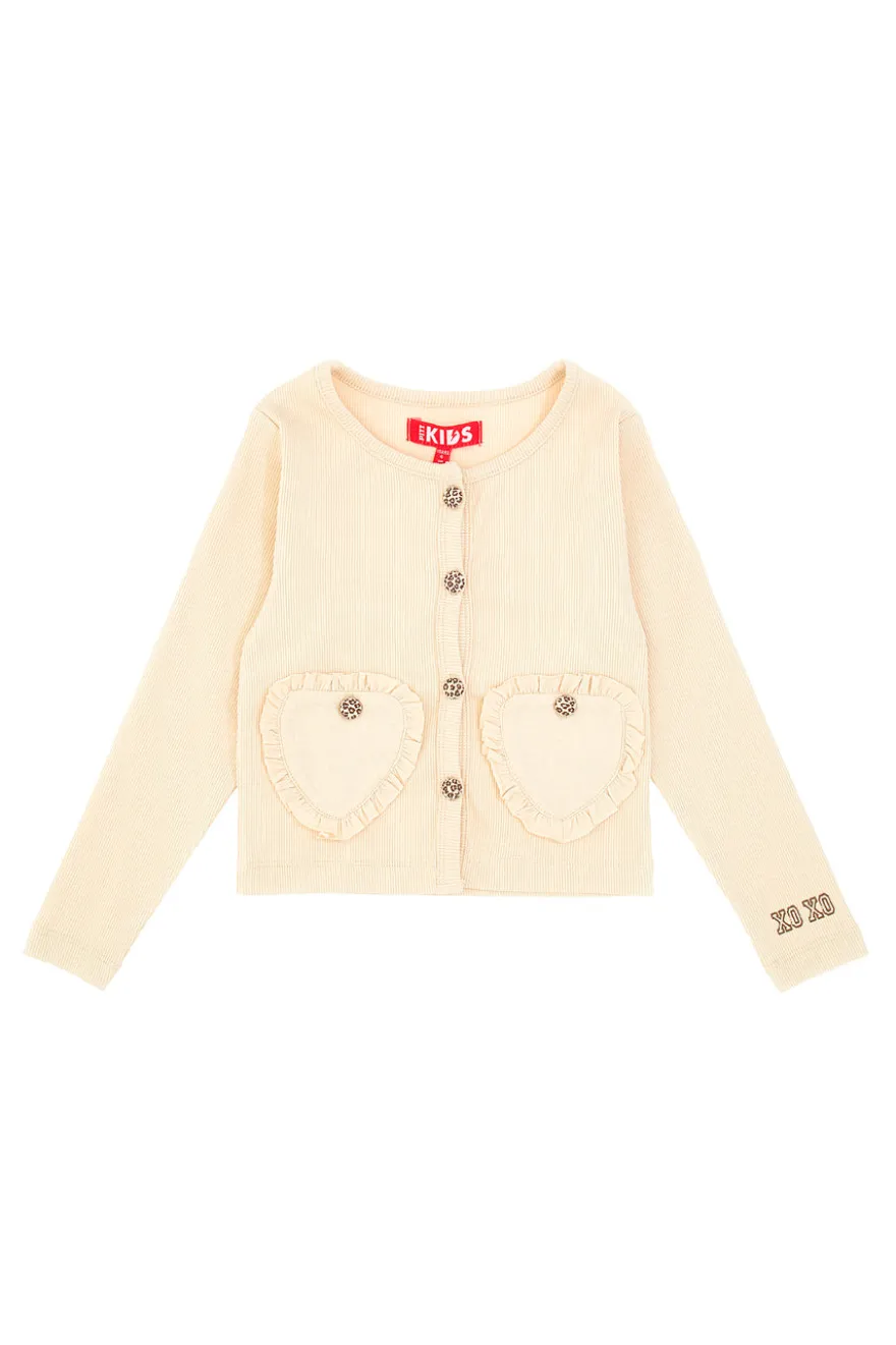 Giacca Beige con Tasche Pitt Kids PT-K-F-7005