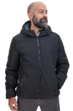 Giubbotto reversibile nero imbottito Sevenoaks 27