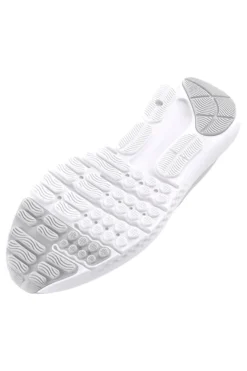 Graue Mesh-Turnschuhe für Damen Under Armour GGS Surge 4