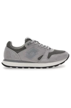 Graue Sneakers mit Air Memory Foam Lotto Trainer Amf Msh
