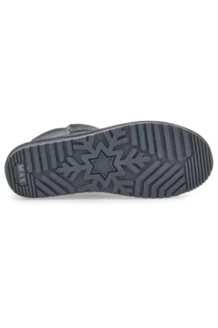 Graue Stiefeletten mit Fell Max Dillan 5522