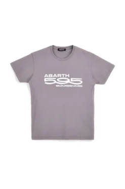 Graues T-Shirt mit Logodruck Abarth AH24SS102