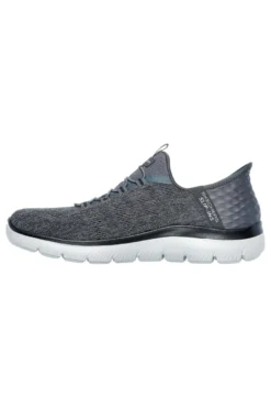 Graue vegane Sneakers Skechers Hands Free Slip-Ins: Summits – Key Pace
