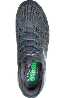 Graue vegane Sneakers Skechers Hands Free Slip-Ins: Summits – Key Pace