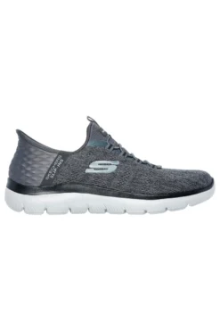 Graue vegane Sneakers Skechers Hands Free Slip-Ins: Summits – Key Pace