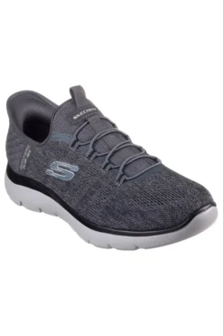 Graue vegane Sneakers Skechers Hands Free Slip-Ins: Summits – Key Pace